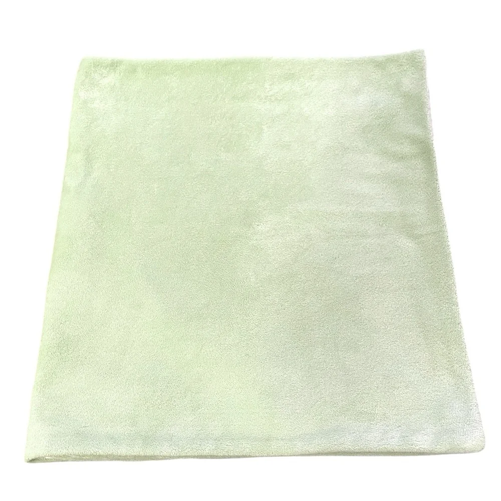 Ticche & Bea Unisex Baby Blanket Reversible Green Multi Dot Size 32